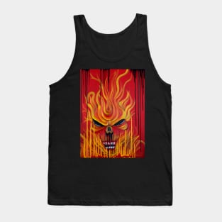 Skull Fire Tank Top